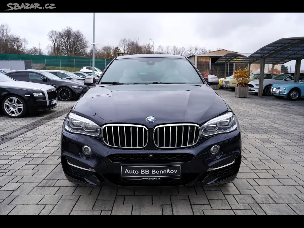BMW X6, M50d xDrive/280 KW/20"/B&O/ČR